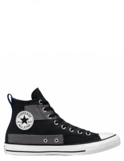 Converse Sneakers Montantes Homme Ctas Hi Patchwork Noir