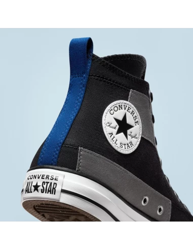 Converse Sneakers Montantes Homme Ctas Hi Patchwork Noir – Image 7
