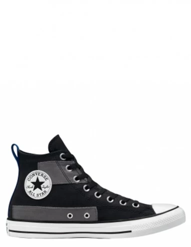Converse Sneakers Montantes Homme Ctas Hi Patchwork Noir