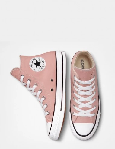Converse Sneakers Montantes Femme Ctas Hi Rose – Image 2
