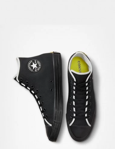 Converse Sneakers Montantes Homme Ctas Hi Noir Blanc – Image 2