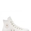 Converse Sneakers Montantes Femme Ctas Hi Vintage Similicuir Blanc