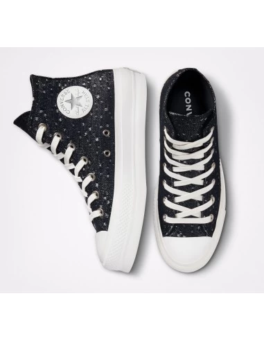 Converse Sneakers Compensées Montantes Femme Ctas Lift Hi Denim – Image 3