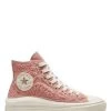 Converse Sneakers Compensées Femme Ctas Move Hi Rose