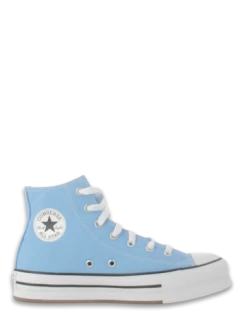 Converse Sneakers Montantes Femme Ctas Eva Lift Hi Lt. Blue/white/black