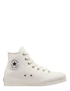 Converse Sneakers Compensées Femme Ctas Eva Lift Hi Blanc