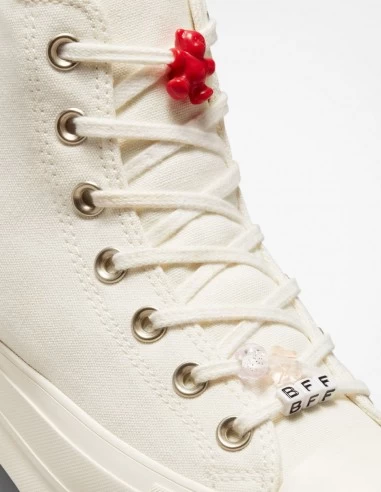 Converse Sneakers Compensées Femme Ctas Lift Hi Blanc – Image 5