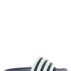 Adidas Claquettes Homme Adilette Bleu Blanc