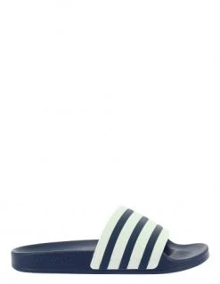 Adidas Claquettes Homme Adilette Bleu Blanc