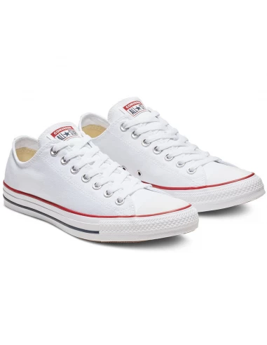 Converse Sneakers Basses Mixte All Star Ox Blanc – Image 3