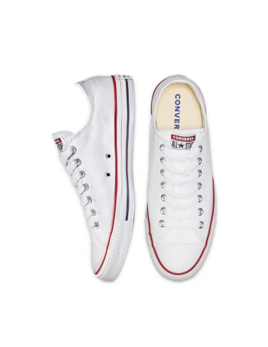 Converse Sneakers Basses Mixte All Star Ox Blanc – Image 4