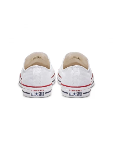 Converse Sneakers Basses Mixte All Star Ox Blanc – Image 5