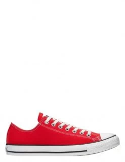 Converse Sneakers Basses Mixte All Star Ox Rouge