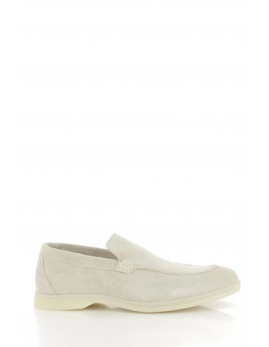 Hylton Mocassins Homme Atoll 8/3 Lamb Daim Beige – Image 4