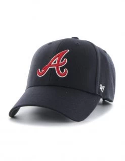 '47 BRAND 47 Brand 47 Cap Mlb Atlanta Braves Mvp Navy1