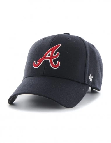 '47 BRAND 47 Brand 47 Cap Mlb Atlanta Braves Mvp Navy1