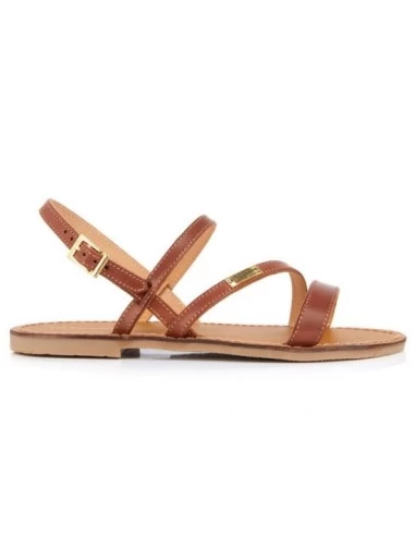 Les Tropéziennes Par M Belarbi Les Tropeziennes Par M.Belarbi Sandales Femme Baden Cuir Marron – Image 4