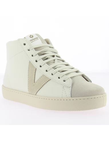 Victoria Baskets Montantes Femme Berlin Blanc – Image 3