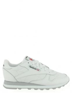 Reebok Sneakers Femme Cl Leather Cuir Blanc