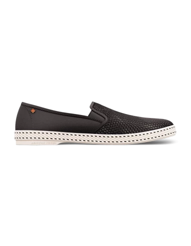 Rivieras Espadrilles Homme Classic Canvas & Mesh Noir – Image 4