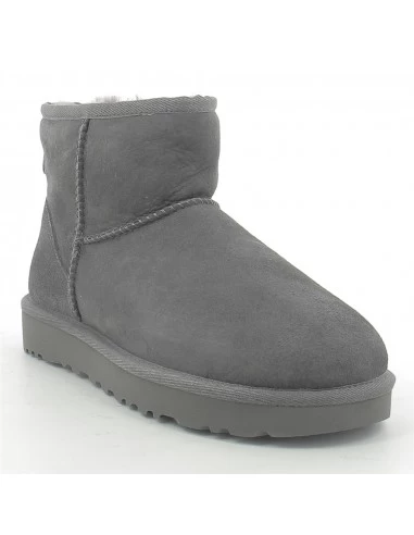 Ugg Boots Femme Classic Mini II Daim Gris – Image 3