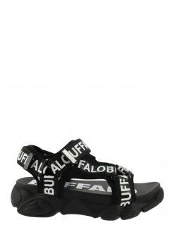 Buffalo Sandales Compensées Femme Cld Tec Noir