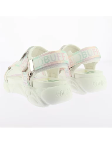 Buffalo Sandales Femme Cld Tec Blanc – Image 4