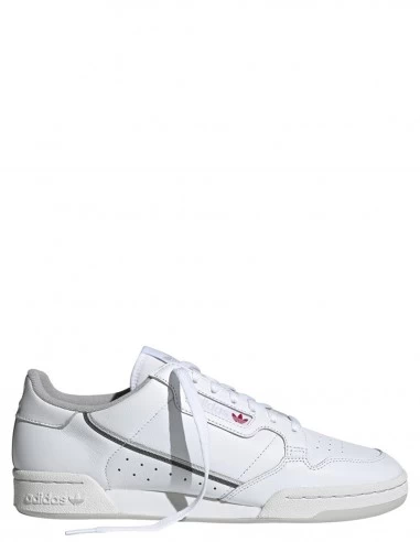 Adidas Sneakers Femme Continental 80 Cuir Blanc
