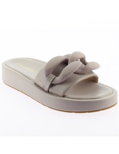 Kharisma Mules Compensées Femme Eva Lilas – Image 3