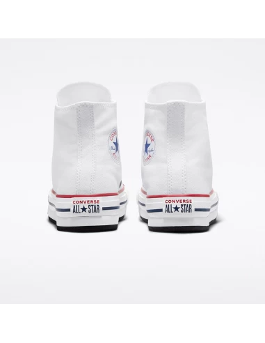 Converse Sneakers Compensées Montantes Femme Eva Lift Hi Blanc – Image 4