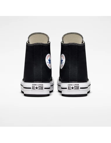Converse Sneakers Montantes Compensées Enfant Eva Lift Hi Noir – Image 5