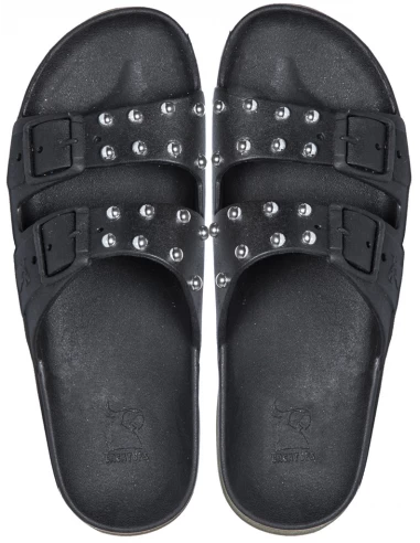 Cacatoes Claquettes Femme Florianopolis Women Black – Image 2