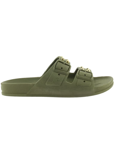 Cacatoes Claquettes Femme Florianopolis Women Dark Kaki – Image 4