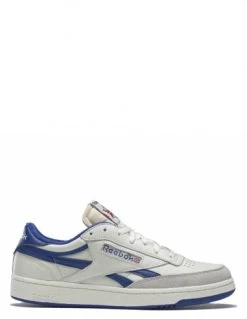 Reebok Sneakers Mixte Club C Revenge Vintage Cuir Blanc/bleu