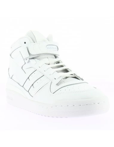 Adidas Sneakers Homme Forum Mid Cuir Blanc – Image 3