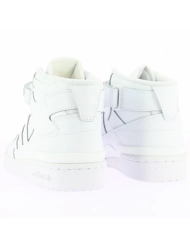 Adidas Sneakers Homme Forum Mid Cuir Blanc – Image 4