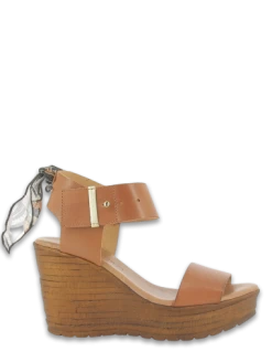 Goodstep Sandales Compensées Femme Sandal In Leather