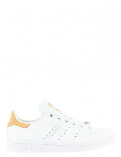 Adidas Sneakers Femme Stan Smith W Vegan Blanc Orange