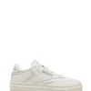 Reebok Sneakers Compensées Femme Club C Extra Cuir Blanc/vert