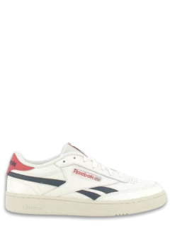 Reebok Sneakers Homme Club C Revenge Cuir Blanc/bleu