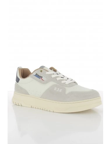 Blauer Baskets De Ville Homme Harper08-whi/blk – Image 4