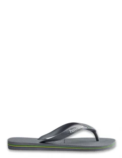 Havaianas Tongs Mixte Brasil Logo Gris