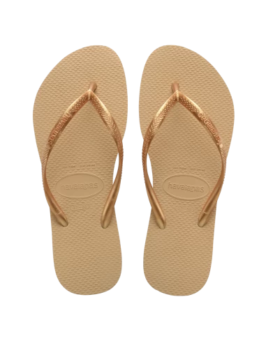 Havaianas Tongs Femme Slim Dorée – Image 2