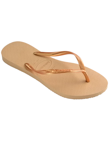 Havaianas Tongs Femme Slim Dorée – Image 3