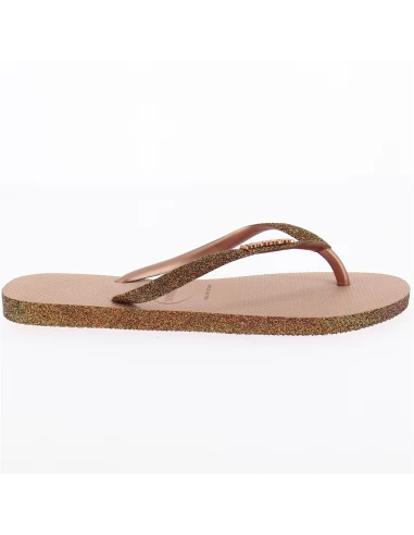 Havaianas Tongs Femme Slim Sparkle II Bronze – Image 3