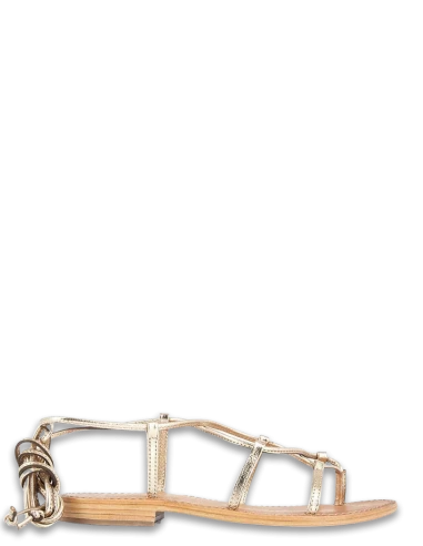 Les Tropéziennes Par M Belarbi Les Tropeziennes Par M.Belarbi Sandales Femme Hellen Cuir Or