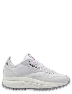 Reebok Sneakers Compensées Femme Classic Leather Sp Extra Cuir Gris