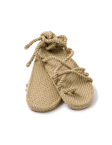 Nomadic Sandales Femme Isla Beige En Corde – Image 3