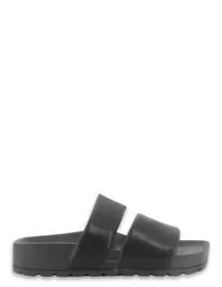 Colors Of California Claquettes Two Band Square Sole Slide Pour Femme