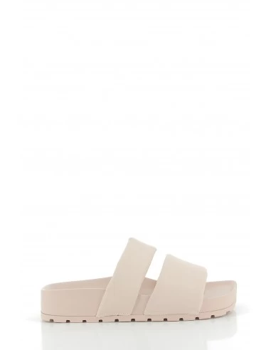 Colors Of California Two Band Square Sole Slide Pink Femme – Image 4